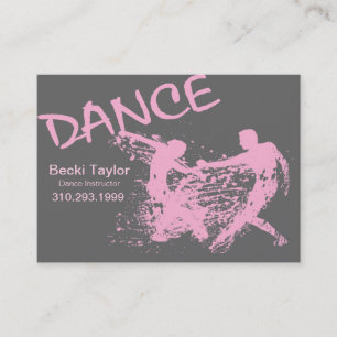 Dance Grunge - Choreographer, Dancer, Instructor Visitekaartje
