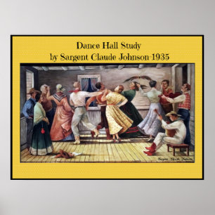 Dance Hall-studie Poster