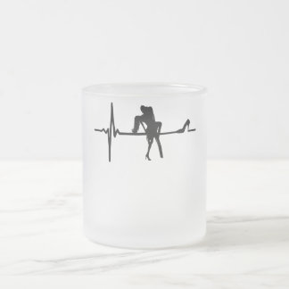 Dance Heart Beat beroemd gemaakt door Stiletto She Matglas Koffiemok