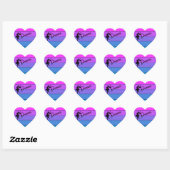 Dance Heart Stickers (Feuille)