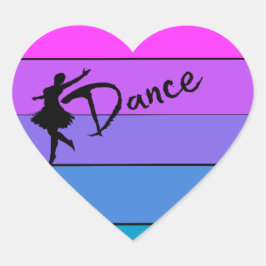 Dance Heart Stickers
