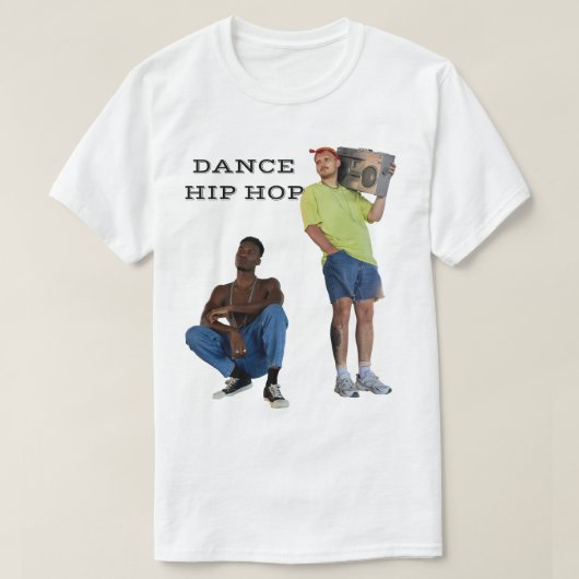 Dance Hip Hop T-shirt (Design voorkant)