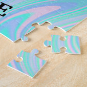 Dance Hologram Puzzle met haar naam! Legpuzzel (Zijkant)