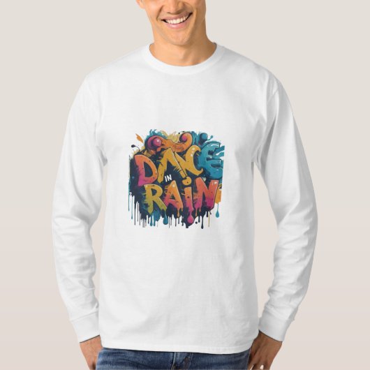Dance in Rain T-shirt (Voorkant)