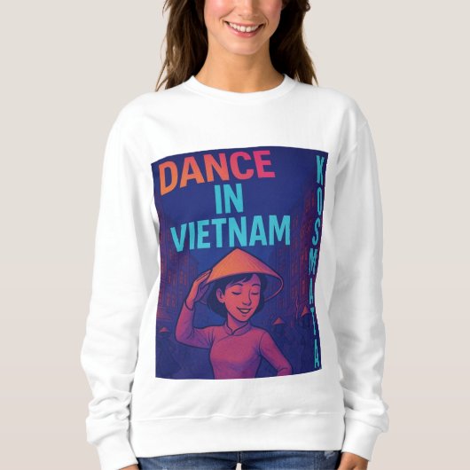 Dance in Vietnam - Sweatshirt Damen (Voorkant)