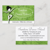 Dance Instructor | Ballet Dancer | Ballerina Visitekaartje (Voorkant / Achterkant)