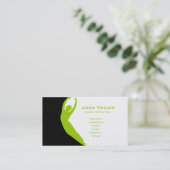 Dance Instructor Visitekaartje (Staand voorkant)