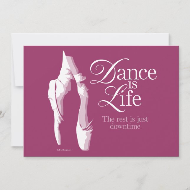 Dance is life (Voorkant)