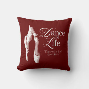 Dance is life kussen