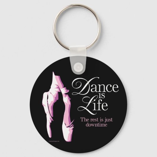 Dance is Life Sleutelhanger (Voorkant)