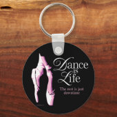 Dance is Life Sleutelhanger (Voorkant)