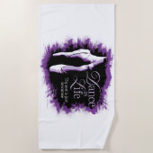 Dance is life strandlaken (Voorkant)