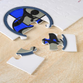 Dance Jigzaag Puzzle Legpuzzel (Zijkant)