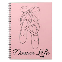 Dance Life Spiral Notitieboek