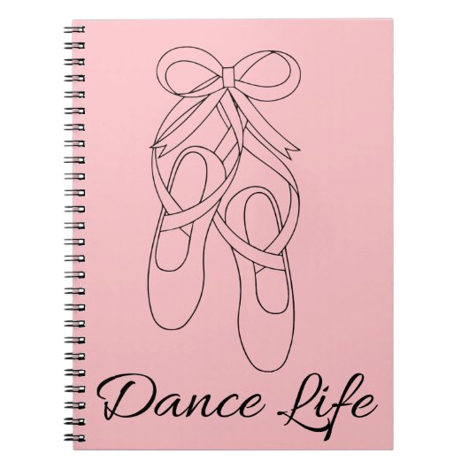 Dance Life Spiral Notitieboek (Voorkant)