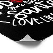 Dance Like Frosty Shine Like Rudolph Love Like Jes Poster (Hoek)