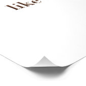 Dance like nobody is watching Pug Girl Perfect Poster (Hoek)