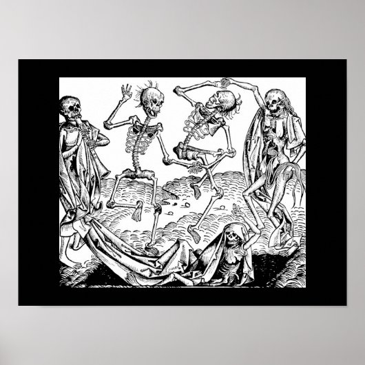 Dance Macabre Poster (Voorkant)