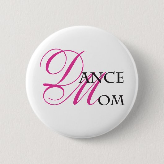 Dance mama 01 ronde button 5,7 cm (Voorkant)
