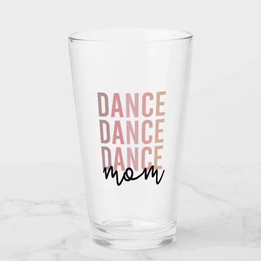 Dance mama | Dance Mama | Dancer Mama Gift Glas (Voorkant)