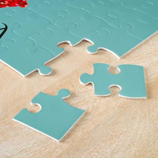 DANCE meisjes puzzel met persoonlijke naam. Legpuzzel (Zijkant)