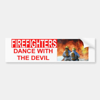 DANCE MET DEVIL BUMPERSTICKER