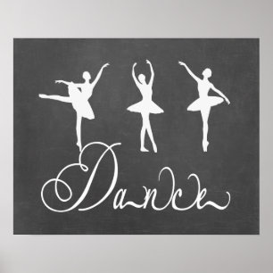 Dance Motivatie Ballet Poster