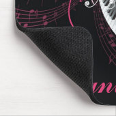 Dance Music Disco Ball Piano Gepersonaliseerde Mou Muismat (Hoek)