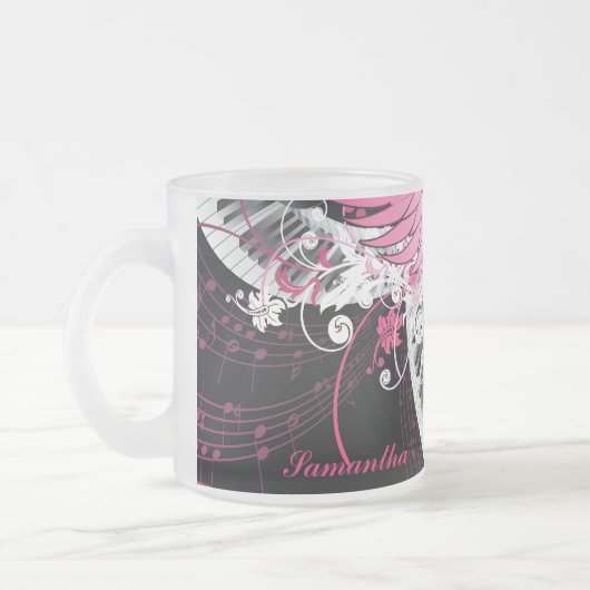 Dance Music Disco Froid Café Mug Cup (Gauche)
