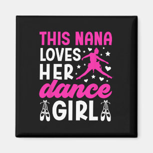Dance Nana houdt van haar dansmeisje Nana van een Magneet