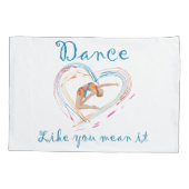 Dance net als jij het bedoelt kussensloop (Achterkant)