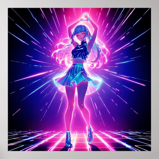 Dance Night Fantastisch Poster (Voorkant)