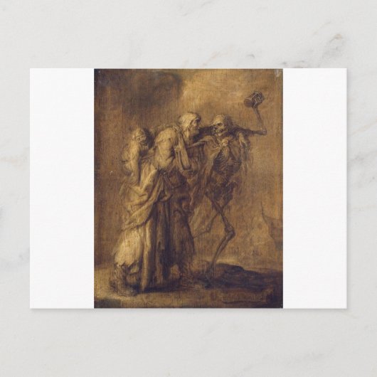 Dance of Death by Adriaen van de Venne Briefkaart (Voorkant)