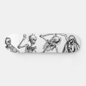 Dance of Death by Michael Wolgemut 1493 Skateboard (Horizontaal)