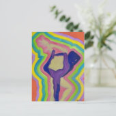 Dance of Joy Briefkaart (Staand voorkant)