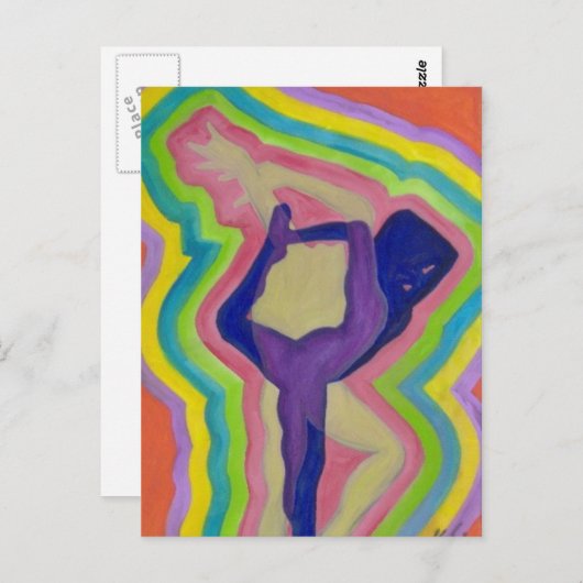 Dance of Joy Briefkaart (Voorkant / Achterkant)