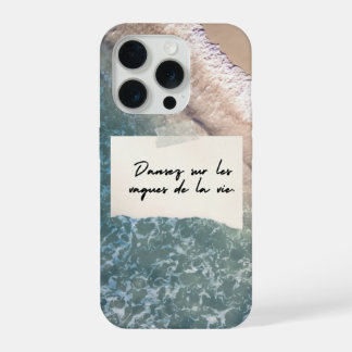 Dance of Life Waves Telefoon Case iPhone 15 Pro Hoesje