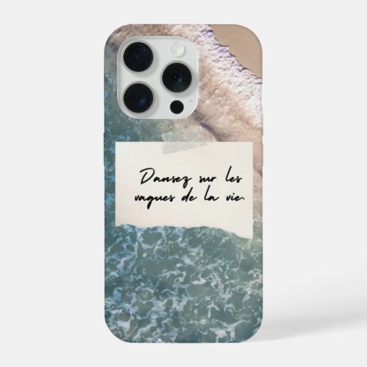 Dance of Life Waves Téléphone Case (Verso)