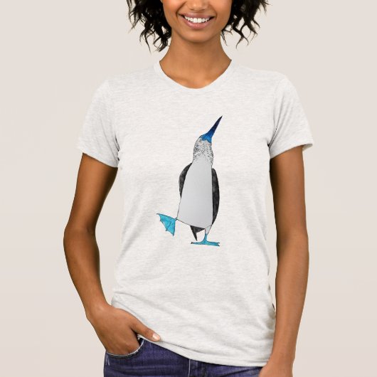Dance of the Blue Footed Booby T-shirt (Voorkant)