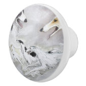 Dance of the Borzoi Keramische Knop (Rechts)