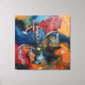 Dance of the Elements Canvas Afdruk (Voorkant)