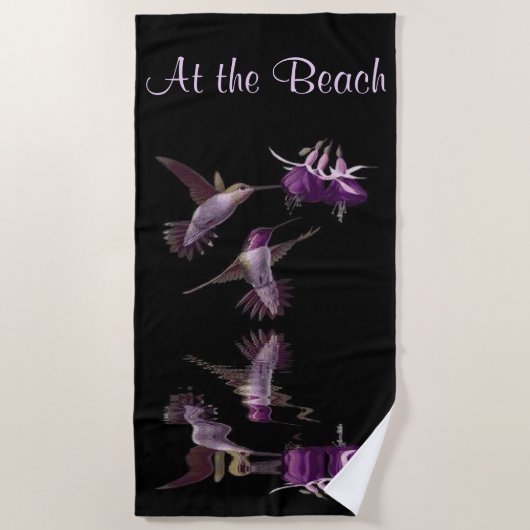 Dance of the Hummingbird Strandlaken (Voorkant)