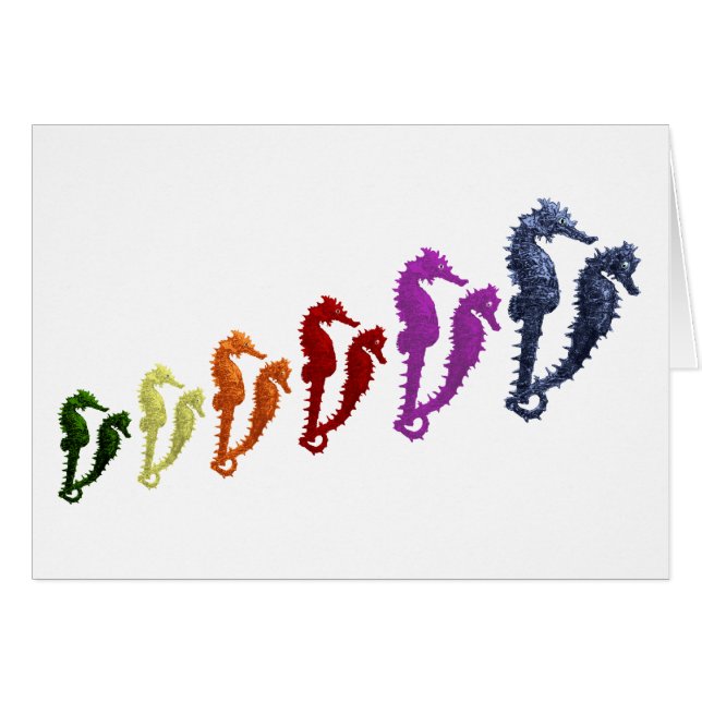 Dance of the Seahorses Pop art 1 (Devant horizontal)