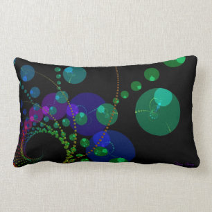 Dance of the Spheres II - Cosmic Violet & Blauwgro Kussen