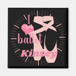 Dance Overweging Ballet Magneet