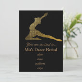 Dance Overweging dansconcert modern hedendaags Kaart (Staand voorkant)