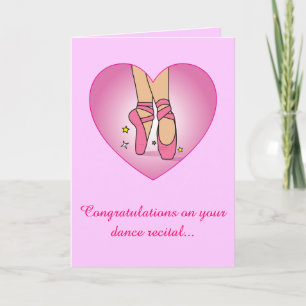 Dance Overweging - Gefeliciteerd Kaart