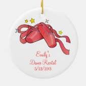 Dance Overweging Herdenkingsschotels voor sierdoel Keramisch Ornament (Achterkant)