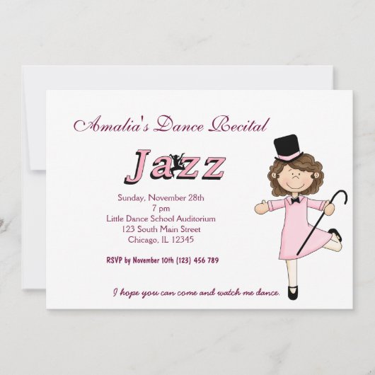 Dance Overweging Kaart (Voorkant)