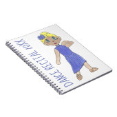 Dance Overweging Memories Lyrical Modern Dancer Cl Notitieboek (Rechterzijde)